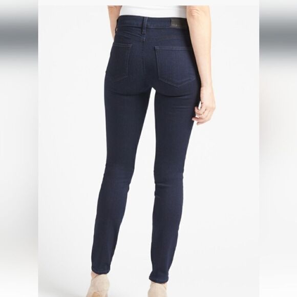 Paige Verdugo Ultra Skinny mid rise full length jeans  Marlais wash size 24 NWT - Picture 2 of 4